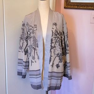 COLDWATER CREEK silk cardigan